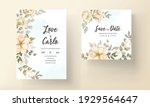 set of wedding invitation card... | Shutterstock .eps vector #1929564647