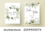 modern wedding invitation card... | Shutterstock .eps vector #2059905074