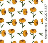 Seamless Pattern With Lovely...