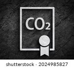 co2 emissions trading license... | Shutterstock . vector #2024985827