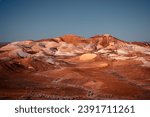Small photo of Australia, Kanku-Breakaways Conservation Park is located 25km north of Coober Pedy. This park is Aboriginal owned and the entire park is a registered aboriginal heritage site with incredible views.