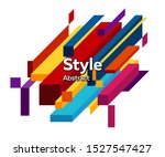 trendy minimal abstract design. ... | Shutterstock .eps vector #1527547427