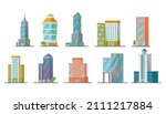 office city buildings of... | Shutterstock .eps vector #2111217884