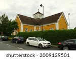 Small photo of Ikaalinen, Finland - June 30 2021: Ikaalinen Church, Fredrika Sofia Church. Ikaalinen Church was completed and inaugurated on August 4, 1801. Architect Thure Wennberg.
