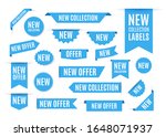 new collection offer tags and... | Shutterstock .eps vector #1648071937