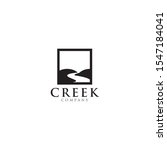 Creek And River Icon Logo...
