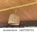 Reed Light Fitting Hanging From ...