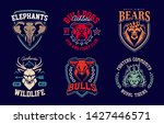 emblem design templates with... | Shutterstock .eps vector #1427446571
