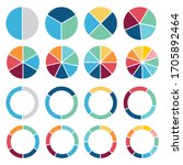 circle icons for infographic.... | Shutterstock .eps vector #1705892464