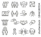 generous and sympathize icon... | Shutterstock .eps vector #1846180534
