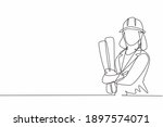 single continuous line drawing... | Shutterstock .eps vector #1897574071