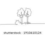 continuous one line drawing of... | Shutterstock .eps vector #1910610124