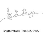 continuous one line drawing... | Shutterstock .eps vector #2030270927