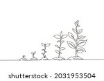 continuous one line drawing... | Shutterstock .eps vector #2031953504