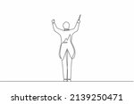 single continuous line drawing... | Shutterstock .eps vector #2139250471