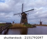 The Windmills Of Kinderdijk  In ...