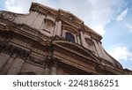 Small photo of The Church of Saint Ignatius of Loyola (Chiesa di Sant'Ignazio di Loyola), was built in honor of the founder of the Jesuit order by the Jesuits themselves in the 1560s, in Rome, Italy.