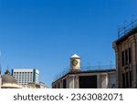 Small photo of Burbank, California, USA, June 20, 2022: The Warner Bros. Water Tower. A historic water tower located at the Warner Bros. lot in Burbank, California. Built-in 1927, it stands 133 feet tall.