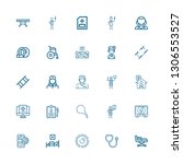 editable 25 patient icons for... | Shutterstock .eps vector #1306553527