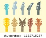 Vector Icon Guitar Headstocks