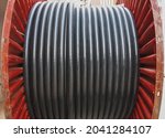 Steel Coils Of Electric Cable...