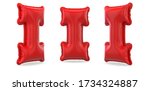 capital letter i. uppercase.... | Shutterstock . vector #1734324887