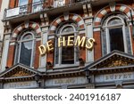 Small photo of Westminster, London, United Kingdom - June 19th 2023: De Hems Dutch Cafe Bar and Restaurant in London. De Hems prides itself on being London’s one and only authentic Dutch pub