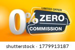 0 zero commission special offer ... | Shutterstock .eps vector #1779913187