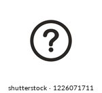 question mark icon sign symbol | Shutterstock .eps vector #1226071711