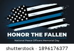 peace officers memorial day.... | Shutterstock .eps vector #1896176377