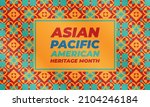 may is asian pacific american... | Shutterstock .eps vector #2104246184