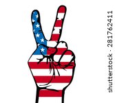 America Victory Finger   T...