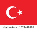 the national flag of the... | Shutterstock .eps vector #1691490901