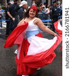 Small photo of New York, New York - June 12, 2022 : The 65th Annual National Puerto Rican Day Parade took place on New York City’s Fifth Avenue from 43rd Street to 79th St, Sunday June 12.