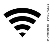   wifi icon for interface... | Shutterstock .eps vector #1448076611