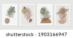 botanical wall art vector set.... | Shutterstock .eps vector #1903166947