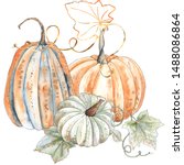 Watercolor Autumn Compositions...