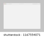 simple browser window  flat... | Shutterstock .eps vector #1167554071