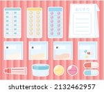 medicine. oral medicine. vector ... | Shutterstock .eps vector #2132462957