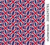 Seamless United Kingdom Flag...