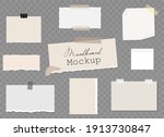 Moodboard Blank Template With...