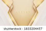 luxury light yellow pastel... | Shutterstock .eps vector #1833204457