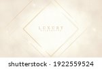 square golden line luxury... | Shutterstock .eps vector #1922559524