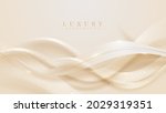 golden curve line luxury... | Shutterstock .eps vector #2029319351