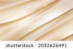 golden curve line luxury... | Shutterstock .eps vector #2032626491