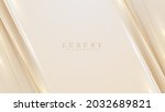 golden diagonal line luxury... | Shutterstock .eps vector #2032689821