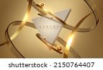 luxury background with triangle ... | Shutterstock .eps vector #2150764407