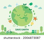 environmental protection poster ... | Shutterstock .eps vector #2006873087