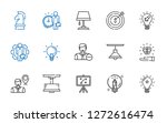 solution icons set. collection... | Shutterstock .eps vector #1272616474