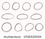 circle scribble line art... | Shutterstock .eps vector #1930320434